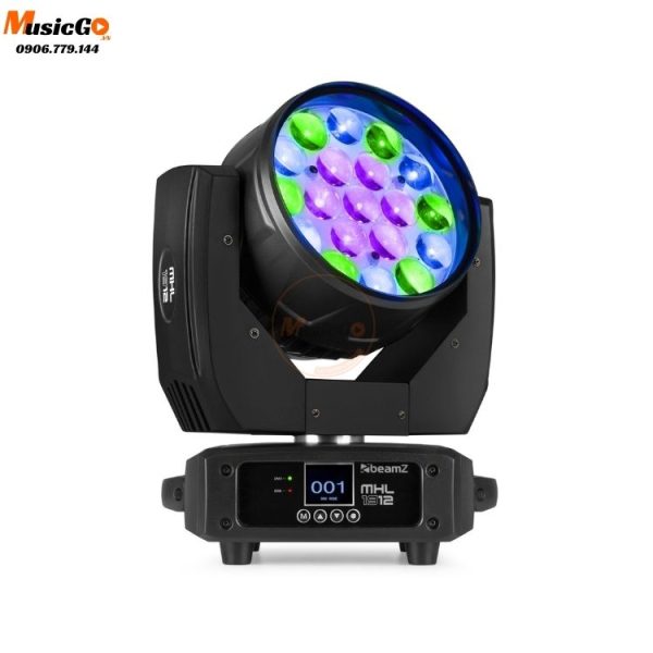 Đèn Sân Khấu BeamZ MHL1912 LED Wash Moving Head with Zoom