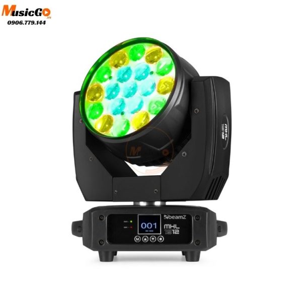 Đèn Sân Khấu BeamZ MHL1912 LED Wash Moving Head with Zoom