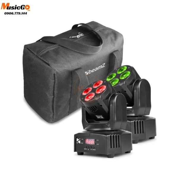 Đèn sân khấu beamZ MHL36 LED Wash Moving Head 4x 9W 2pcs in bag