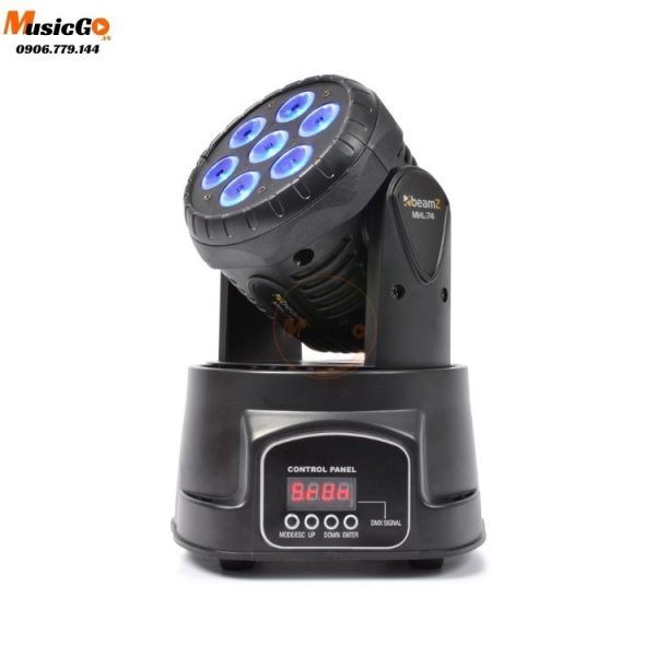 Đèn sân khấu beamZ MHL74 LED Wash Moving Head 7x10W Black