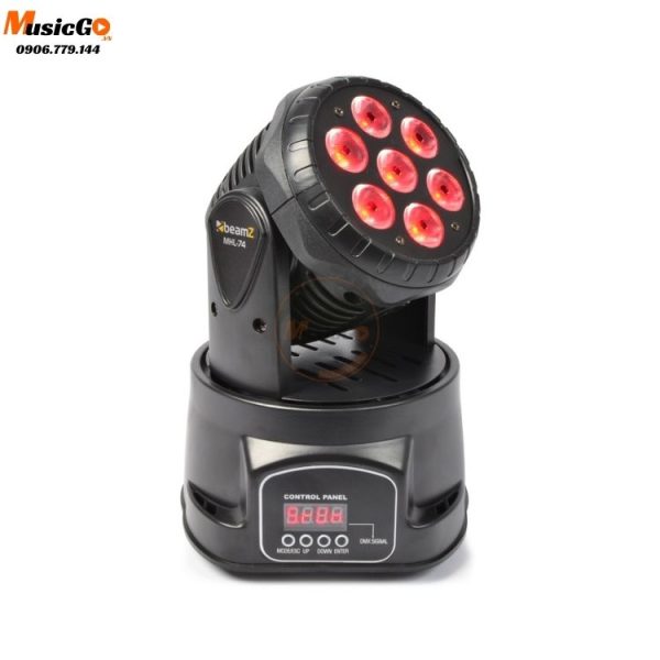 Đèn sân khấu beamZ MHL74 LED Wash Moving Head 7x10W Black