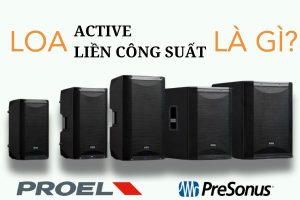 Loa liền công suất - loa Active là gì