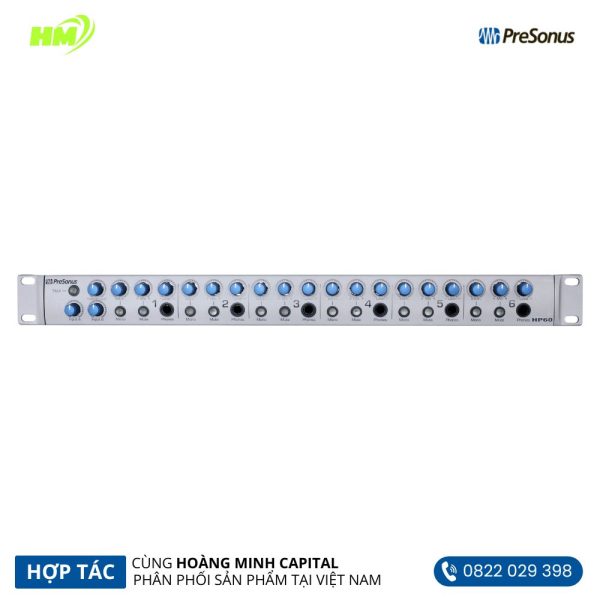 Bộ chia tai nghe 6 kênh PreSonus HP60 6-Channel