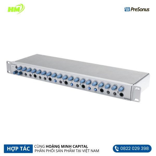 Bộ chia tai nghe 6 kênh PreSonus HP60 6-Channel - Hình ảnh 2