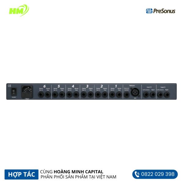 Bộ chia tai nghe 6 kênh PreSonus HP60 6-Channel - Hình ảnh 3