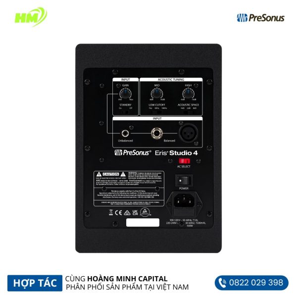 Loa kiểm âm PreSonus Eris Studio 4 Single - Hình ảnh 3