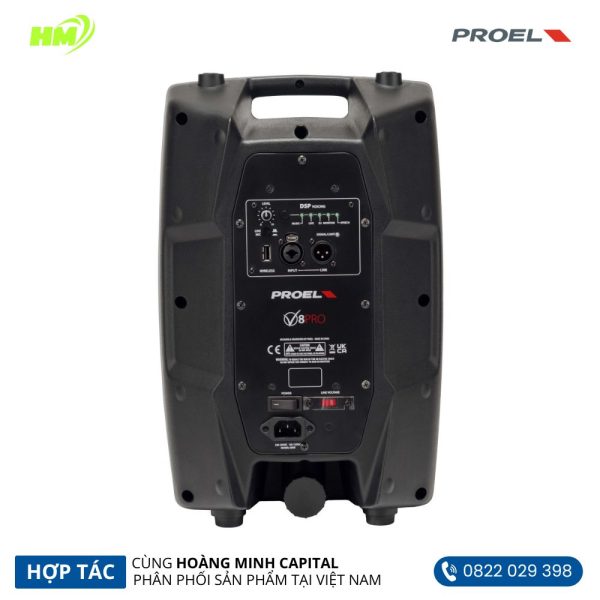 Loa Active Proel V8PRO 2-Way - Hình ảnh 12