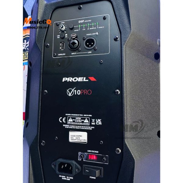 Loa Active Proel 2-Way V10PRO