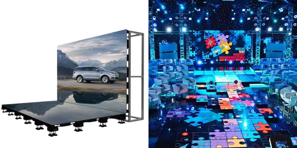 Cho thuê màn hình LED sàn sân khấu, sự kiện, gameshow,...