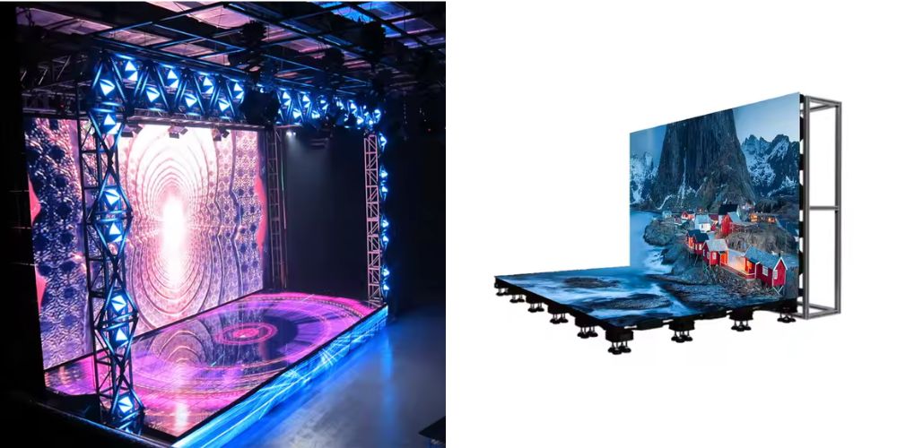 Cho thuê màn hình LED sàn sân khấu, sự kiện, gameshow,...