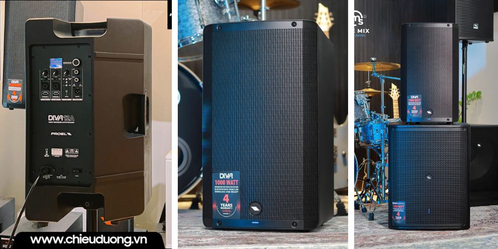 Loa Proel Diva 12A phù hợp với hội trường nhỏ gọn