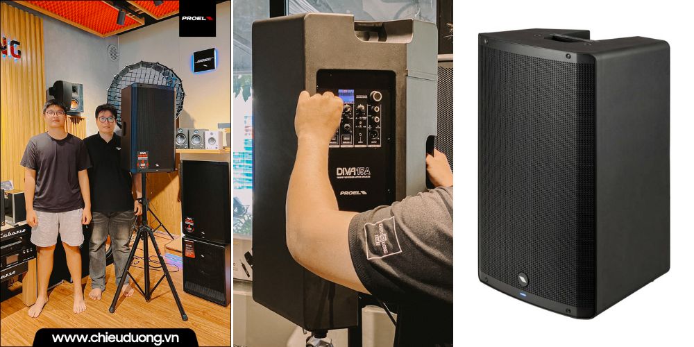 Loa Proel Diva 15A phù hợp với hội trường lớn hơn