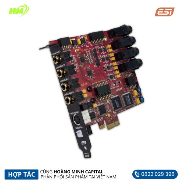 PCIe reference audio interface ESI Juli@ eX