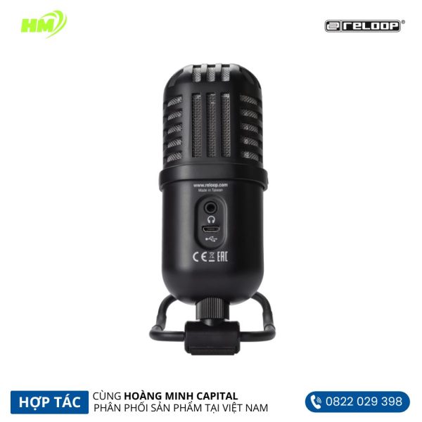 Studio Microphone Reloop sPodcaster Go - Hình ảnh 7