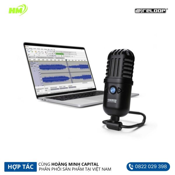 Studio Microphone Reloop sPodcaster Go - Hình ảnh 5