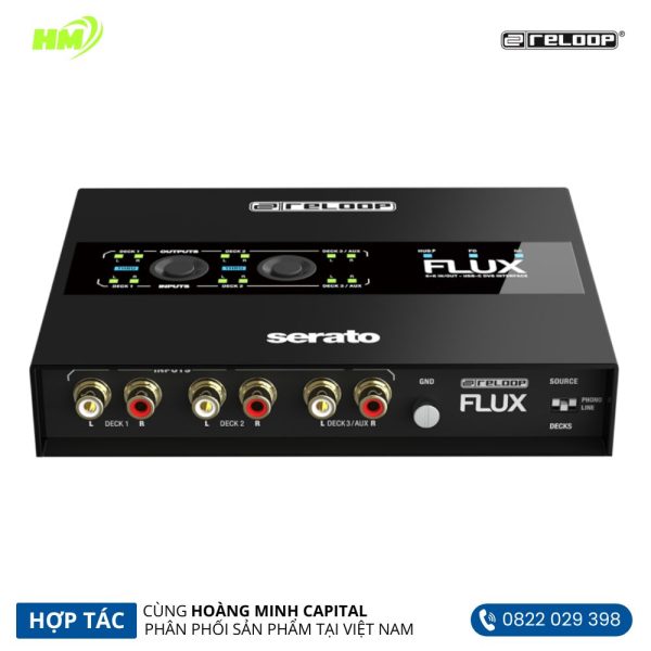 Audio Interface Reloop Flux - Hình ảnh 3
