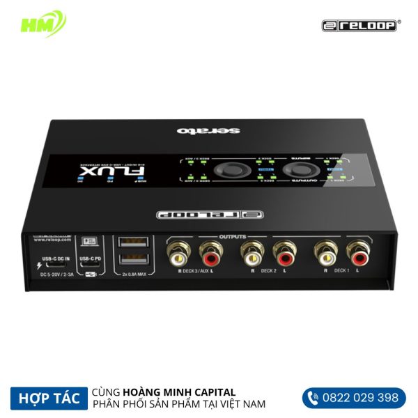 Audio Interface Reloop Flux - Hình ảnh 4