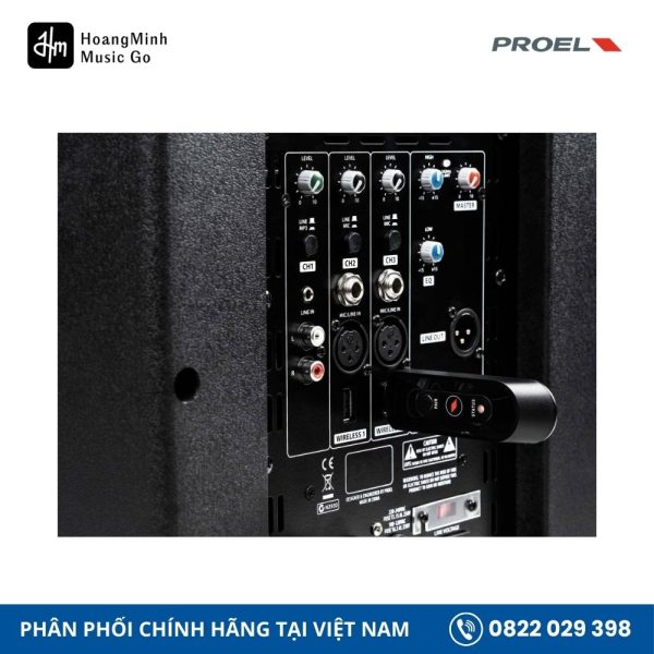 Portable Combo Speaker Proel V12 WAVE - Hình ảnh 5